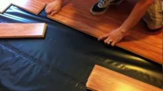 Armstrong laminate flooring installation [upl. by Inalial]