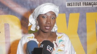 Rokhaya Niang Actrice sénégalais 2eme édition festival Dakar séries quot festival panafricainquot [upl. by Ymac925]