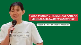 quotSaya mengikuti meditasi karena mengalami anxiety disorderquot [upl. by Colt]