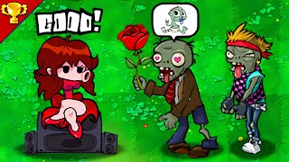 Plant vs Zombies  Girlfriend Pea  pvz Friday Night Funkin pak 2022 [upl. by Lisette]