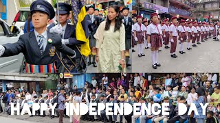 March past performance by different School Contingent Sukhia pokhri and visit Cheetra Lamidhura [upl. by Tterab100]