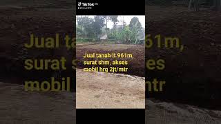 jual tanah lokasi Cimahi Cipageran sorotan jangkauanluas tanahmurah semuaorang [upl. by Nomal]