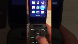 How to set up SOS key on Alcatel MYFLIP 2 TracFone [upl. by Erot]