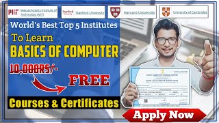 Free computer certificate  computer certificate download  free certificate  computer certificate [upl. by Etnahs]