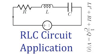 RLC Circuits  Differential Equation Application [upl. by Itsirk]