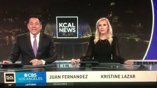 KCAL News at 5pm Sunday on CBS Los Angeles breaking news cold open December 3 2023 [upl. by Orr]