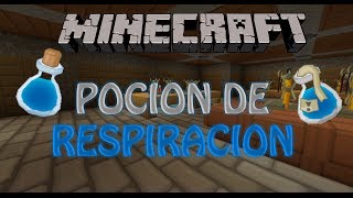 MineCraft 175 Como hacer pocion de Respiracion Bajo el Agua [upl. by Nagar]