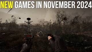 10 NEW Games To Play Releasing in November 2024 [upl. by Sollars250]