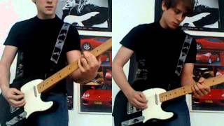 Bloc Party  Positive Tension Full HQ Guitar Cover HD with tabs [upl. by Peskoff]