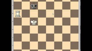 Basic checkmates king and rook vs king [upl. by Niad]