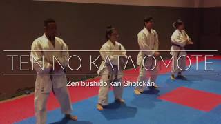 Ten no kata  omote  by ZEN BUSHIDO KAN SHOTOKAN [upl. by Aihppa]