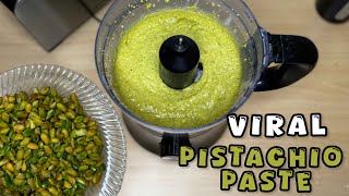 How to Make Creamy Pistachio Paste at Home  Easy Recipe for Desserts amp More [upl. by Piers]