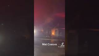 Incendiu la MAT Craiova [upl. by Atikaj]