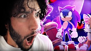 SONIC FRONTIERS DROPPED A BOMB  FINAL HORIZON STORY TRAILER REACTION [upl. by Chaffinch]