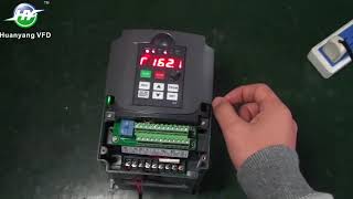 Huanyang inverter spindle driving motor [upl. by Puduns712]