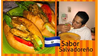 PANES CON POLLO SALVADOREÑOS😋 RECETA [upl. by Sirrom894]