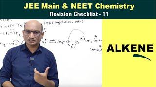 Hydrocarbons  Alkenes  Revision Checklist 11 for JEE amp NEET Chemistry [upl. by Aspasia]