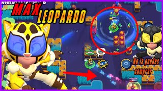 ME COMPRO LA NUEVA SKIN DE MAX LEOPARDO max pantera no se puede comprar con blings  Brawl Stars [upl. by Placeeda730]