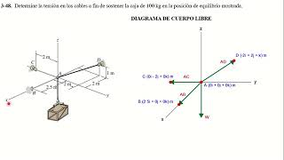 EJERCICIO N°1  ESTATICA  USS  PAF [upl. by Vernier]