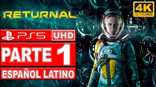 Returnal  Gameplay en Español Latino  Parte 1  PS5 4K 60FPS  No Comentado [upl. by Nodla900]