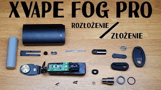 Waporyzator XVape Fog Pro  rozłożenie i złożenie [upl. by Vilma]