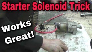 AMAZING Solenoid Trick Try This EPIC Trick Honda Kohler Briggs Kawasaki [upl. by Remy]