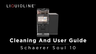 How to Clean a Schaerer Soul 10 Coffee Machine  User Guide [upl. by Assin]