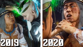 Kronika Killing Liu Kang vs Shang Tsung Killing Liu Kang Comparison 20192020 [upl. by Dwinnell859]