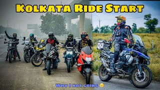 Finally Kolkata Ride Start 🔥 Meh Kiu nehi Gaya [upl. by Ynaiffit]