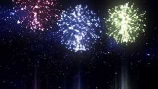 Chroma Key Colour Fireworks Party HD  Footage PixelBoom [upl. by Els]