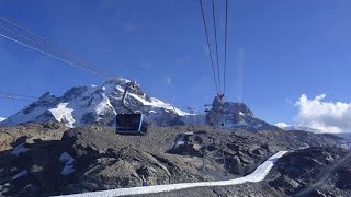 Neue Seilbahn zum Klein Matterhorn Zermatt [upl. by Junko]