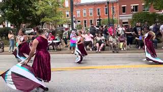 Chapparells Baton amp Drum Corps  Johnny Appleseed Festival  Lisbon OH  92124 [upl. by Iolande]