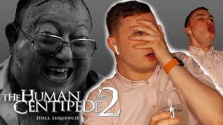 HUMAN CENTIPEDE 2 FULL SEQUENCE 2011 FIRST TIME Reaction Commentary amp Review  I don’t like it [upl. by Yolande]