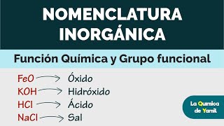 Funciones químicas y grupos funcionales  Química desde cero [upl. by Amitarp]