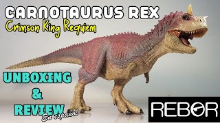 Carnotaurus Rex  Crimson King Requiem  Unboxing y review en español [upl. by Doane229]