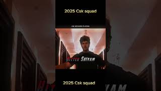 2025 CSK squad ready full poweripl csk cricket dhoni cskfullscreenstatus [upl. by Rodablas]