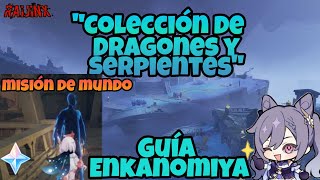 Colección de dragones y serpientes  Reúne los cinco libros perdidos  Guía  Genshin Impact [upl. by Gnoud11]