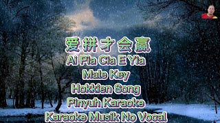 Hokkien Song  Ai Pia Cia E Yia  爱拼才会赢  Karaoke  Musik No Vocal [upl. by Fleming]