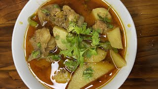 Aloo Gosht Ke Perfect Recipe  Aloo Gosht Ka Aasan Salan Banana Ka Tarika  cook with shabina [upl. by Mercorr]