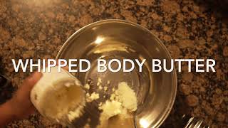 Shea Whipped Body Butter Tutorial [upl. by Asilak]