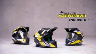 The new Touratech helmet Aventuro EnduroX [upl. by Gannie907]