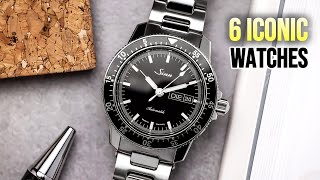 6 Amazing Watches That Deserve Iconic Status [upl. by Oruntha53]