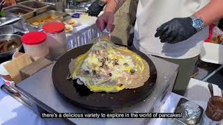 TOP 5  Dare to Taste These EPIC Street Crepes amp Jianbing 🥞✨ [upl. by Adle]