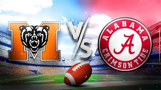 Mercer vs 10 Alabama  NCAAF College Football Week 12 Live Stream ESPN HD FULL GAME [upl. by Carlson]