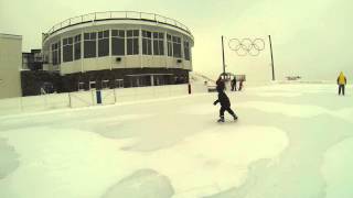 Squaw Valley High Camp Ice Skating [upl. by Uah]