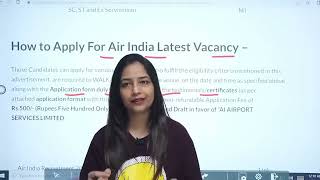 Airport New Vacancy 2024  Air India Recruitment 2024 Technicalgovernmentjobchannel [upl. by Nylle]