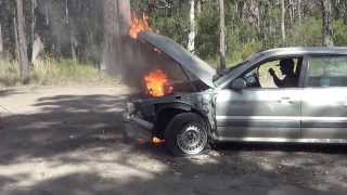 part 2 with 175hp nos nitrous magna engine fail blow rally fun burnout fire [upl. by Aerdnna]