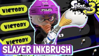 The Inkbrush CRUSHES in Rank S   Splatoon 3 Anarchy Battles [upl. by Fawn]