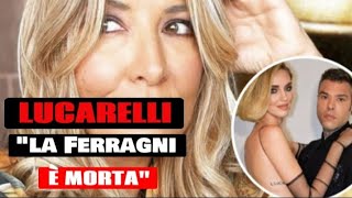 quotChiara Ferragni è mortaquot Lucarelli senza freni a quotPiazza Pulitaquot da Formigli [upl. by Marja]