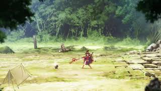 Konosuba Dub  Megumin casting Explosion on Chomusuke [upl. by Assennej]